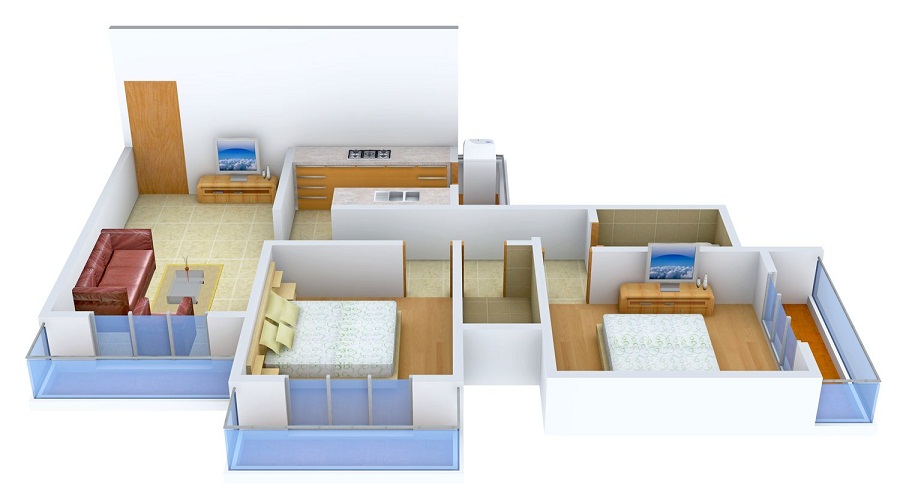 Bhoomi Ekta Garden Phase III Floor Plan