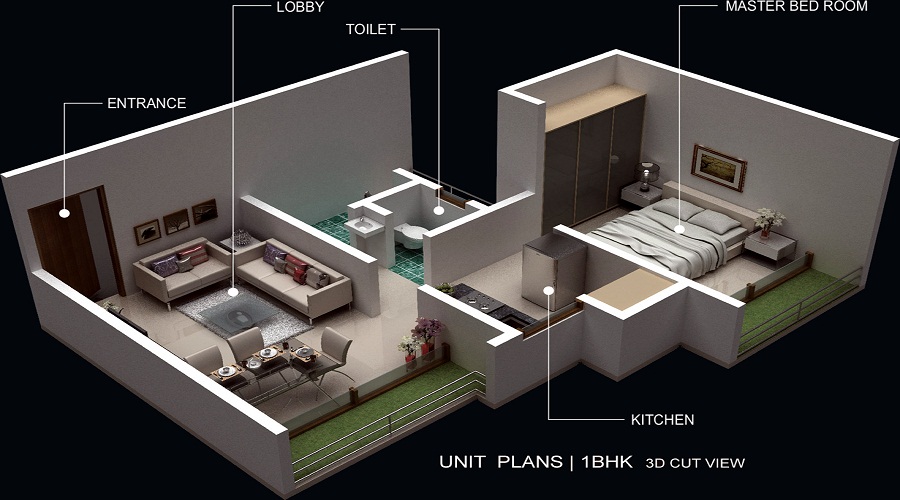 Annapurna Mangeshi Paradise Floor Plan
