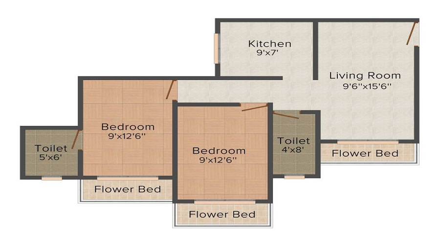 Neelam Vardhaman Estate Floor Plan