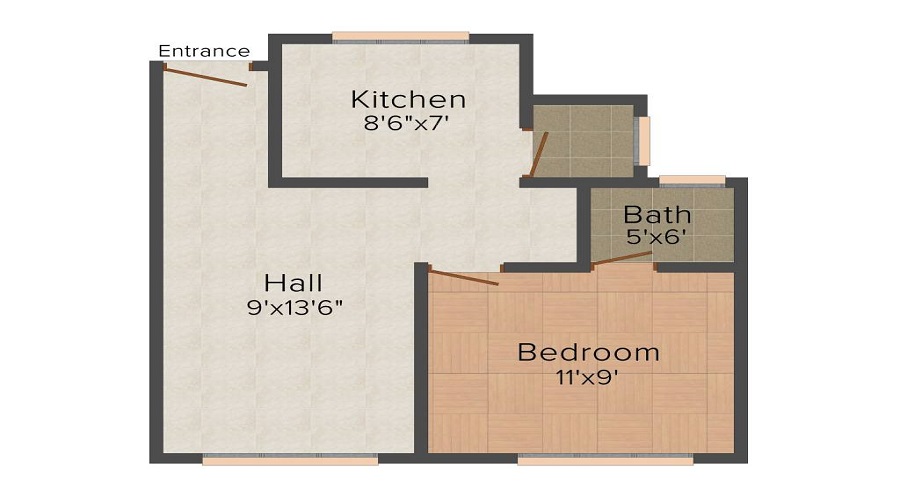 Mrunal Sai Pooja Residency Floor Plan