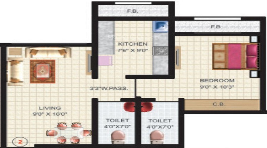 Ashapura Crown City Floor Plan