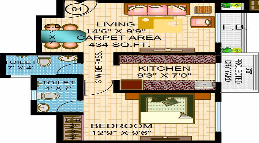 JVM Twin Tower Floor Plan