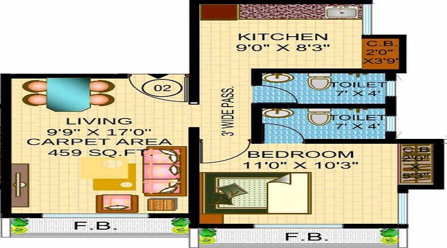 JVM Twin Tower Floor Plan