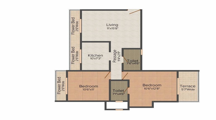 Nahar Jonquille And Jamaica Floor Plan