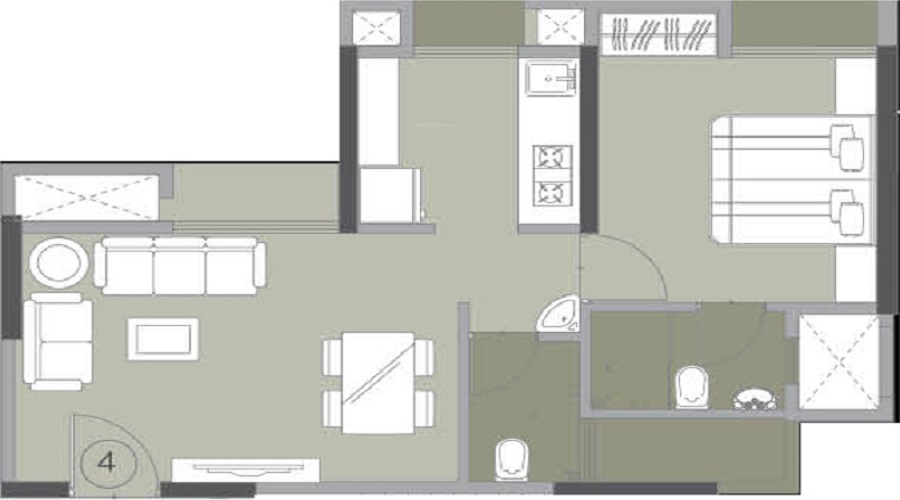 Vijay Galaxy Floor Plan