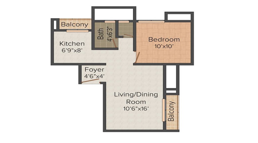 Vijay Galaxy Floor Plan