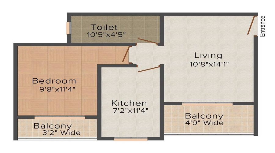 Sadhana Dhaval Hills Floor Plan