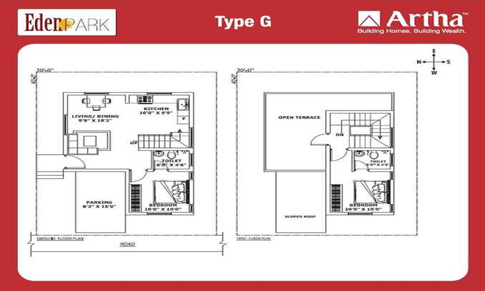 Artha Eden Park Floor Plan