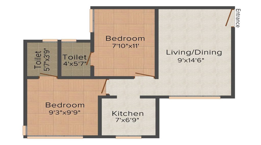 JP Unity Tower Floor Plan
