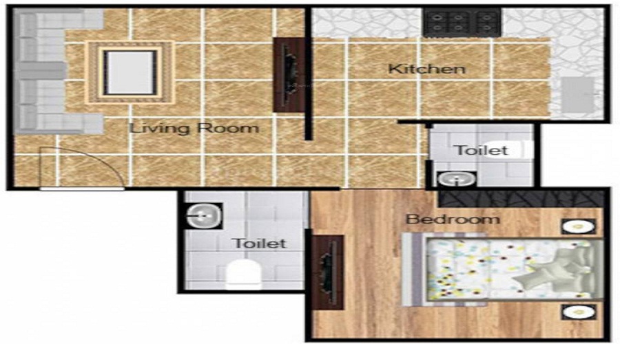 Rohan Lifescapes Ambar Floor Plan