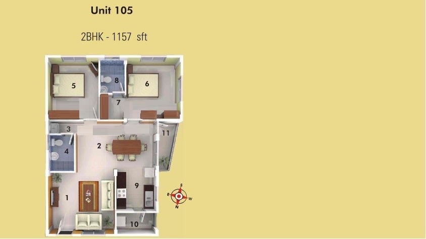 Asset Serene Floor Plan