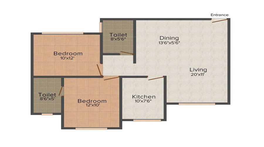 Kukreja Golfscappe Floor Plan