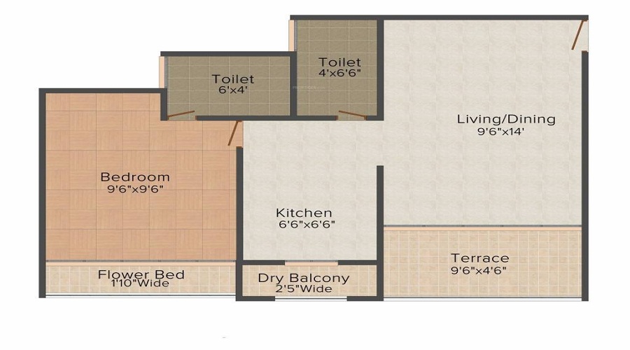Kukreja Construction Sai Jyote Floor Plan