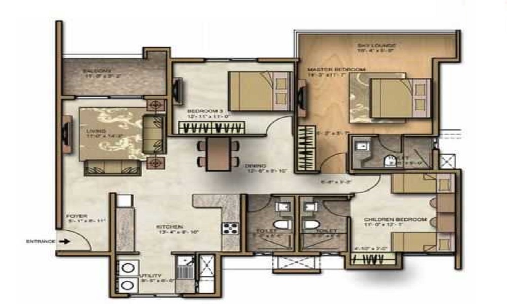 Bharat Niliya Floor Plan