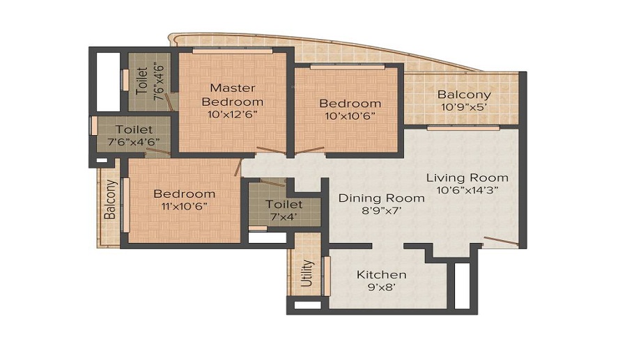 Vijay Group Nakshatra Floor Plan