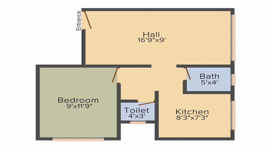 Vedant Shiv Sai Residency Floor Plan