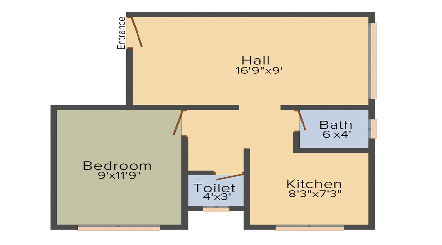 Vedant Shiv Sai Residency Floor Plan