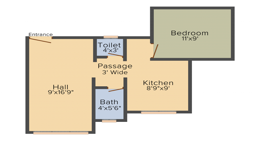 Vedant Shiv Sai Residency Floor Plan
