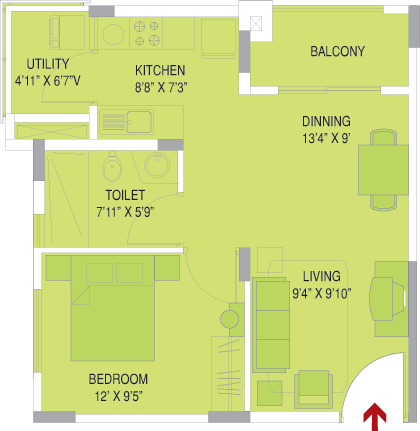Brigade Jasmine Floor Plan