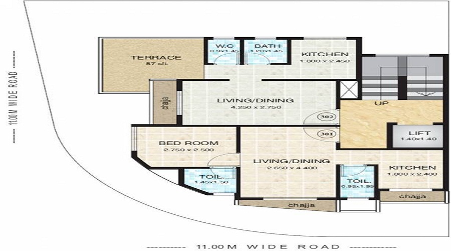 TK Ruby Corner Floor Plan