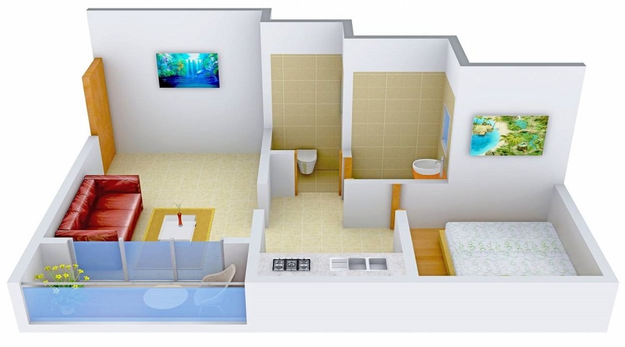 Moga Residency Floor Plan