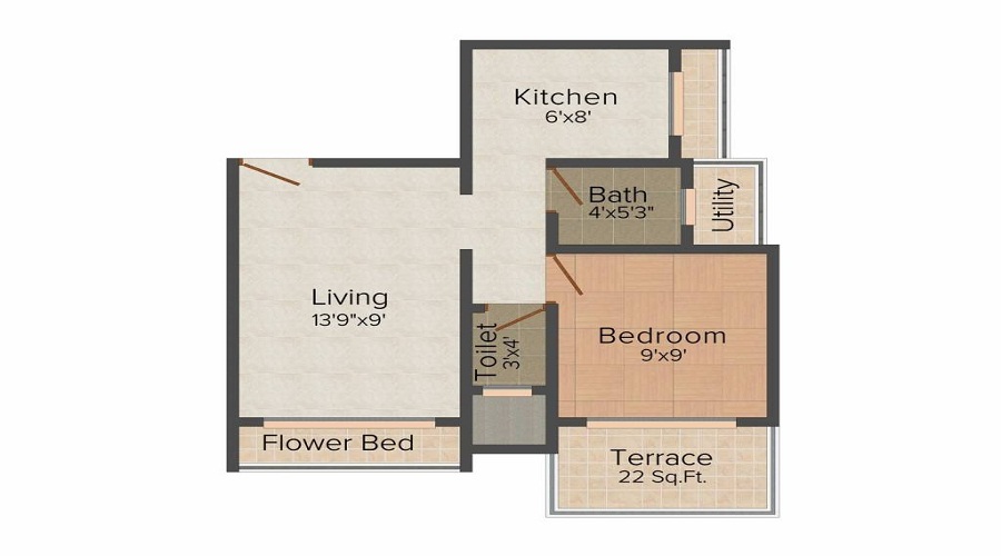 SHK SHK Ruby Apartment Floor Plan