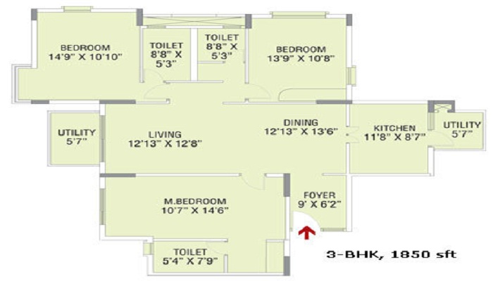 Brigade Palm Springs Floor Plan