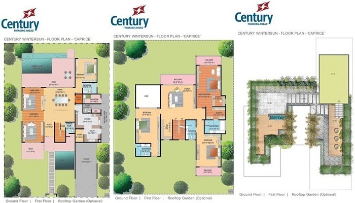 Century Wintersun Floor Plan