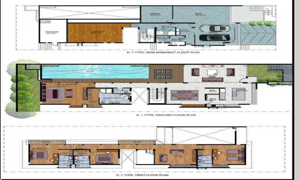 Chaithanya Oak Ville Floor Plan
