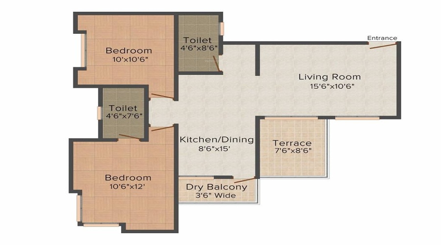 Kumar Panchsheel Floor Plan