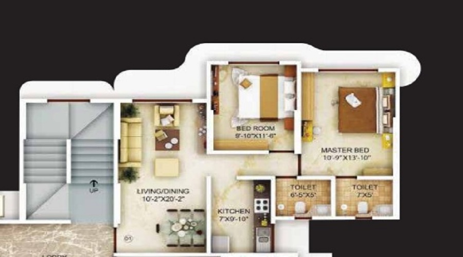 Avant Hillway Floor Plan