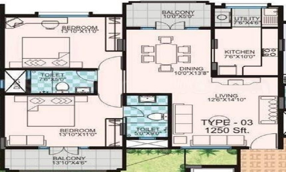 Chitrakut Environs Floor Plan