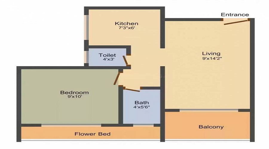 K S K Developers Mumbai Patel Jewel Floor Plan