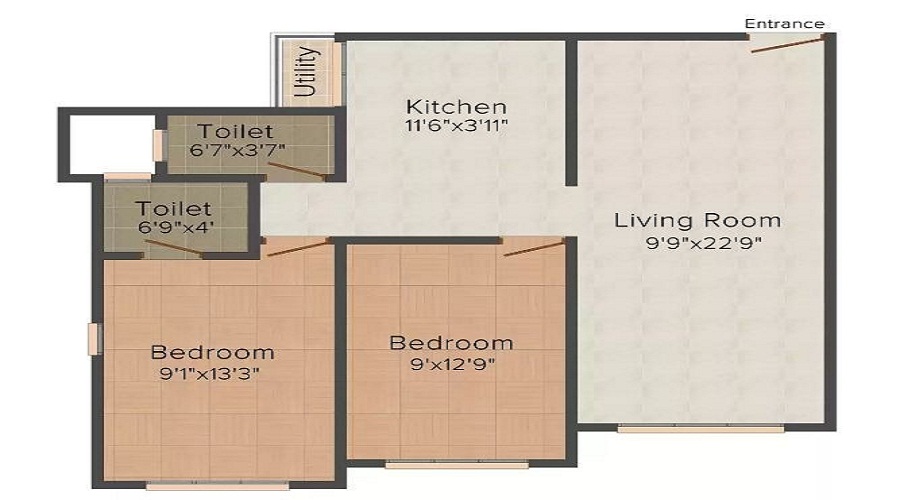 Viva Dahisar Bhushan Floor Plan
