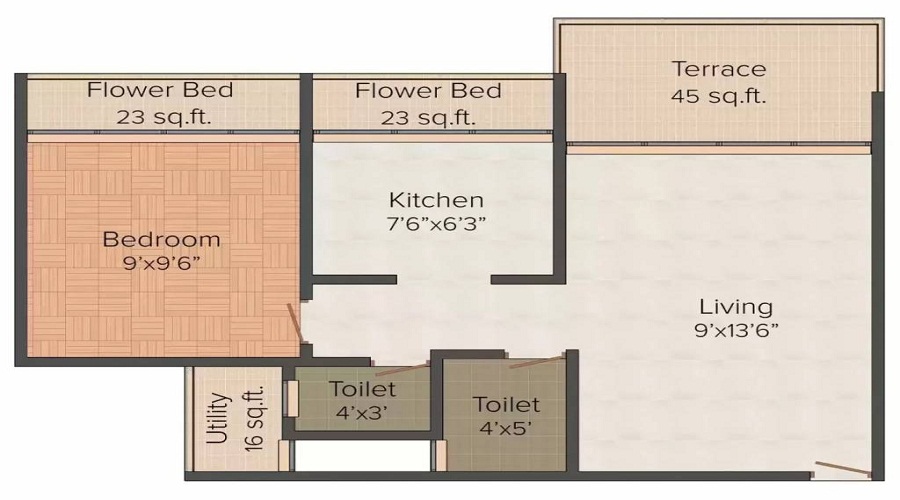 Deep Associates Heights Floor Plan