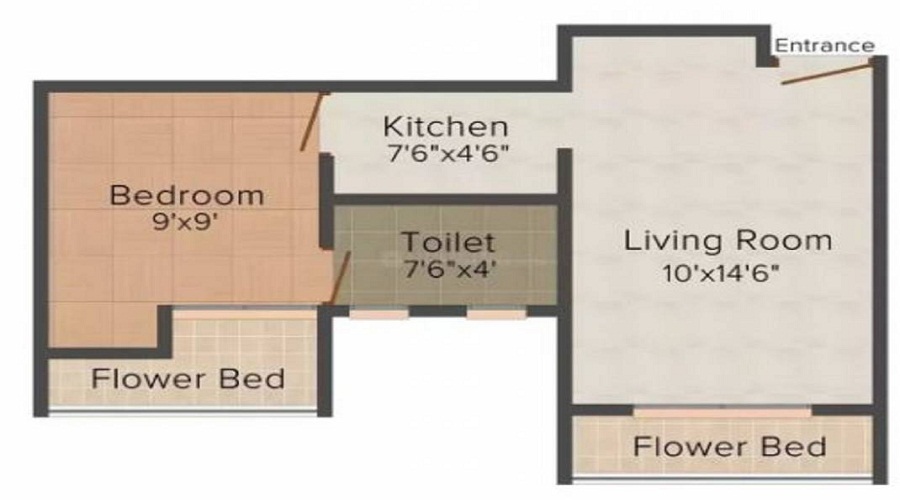 Unique Orbit Floor Plan