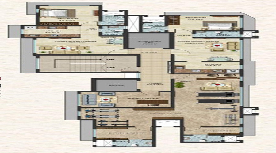 Town Swaroop Marvel Gold Floor Plan