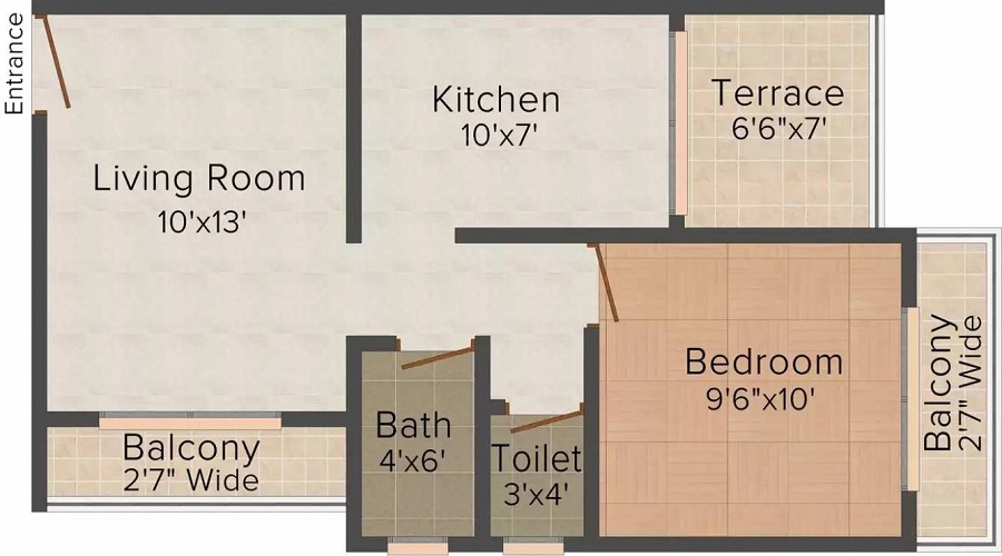L K Patel And Co Builders Sneha Kalp Floor Plan