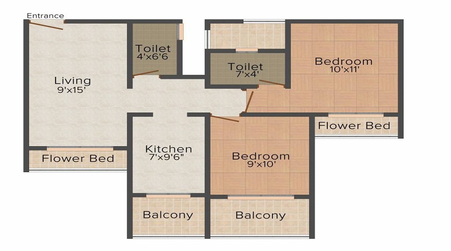 Unitech Shree Sai Krupa Floor Plan
