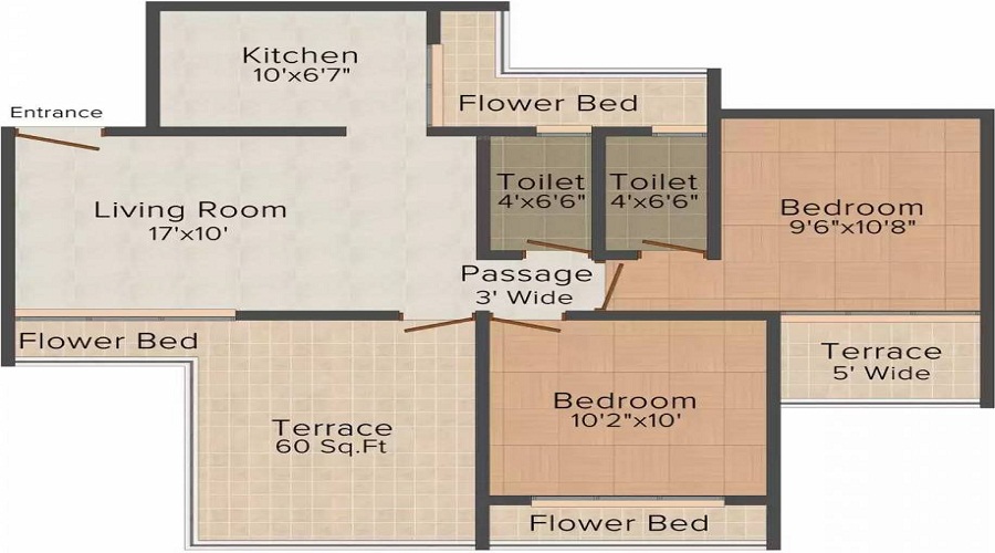 Superior Builders Micron Heights Floor Plan