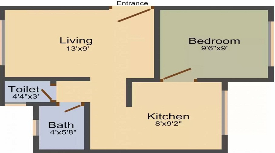 High Life Builders And Developers Shreya Apartment Floor Plan