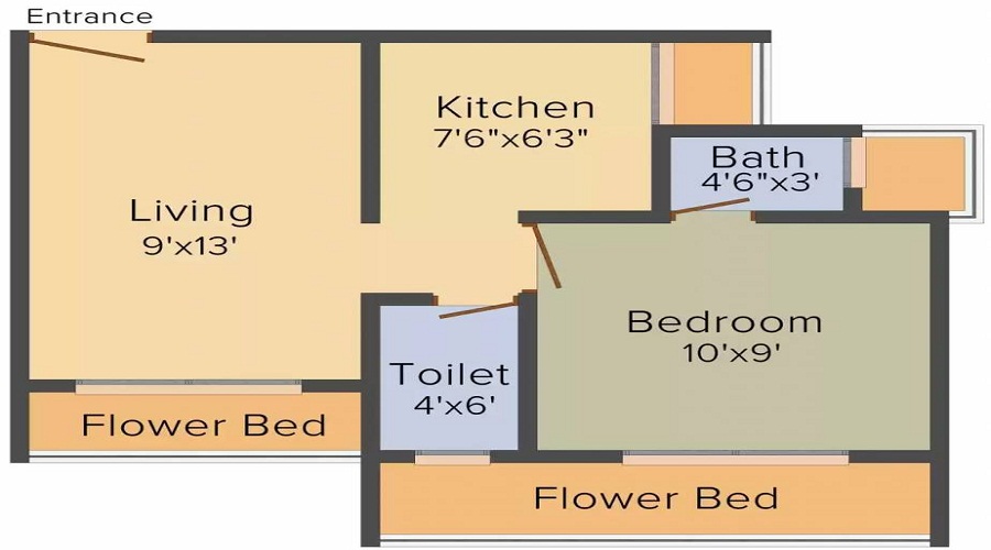 Shree Samarth Samarth Residency Floor Plan