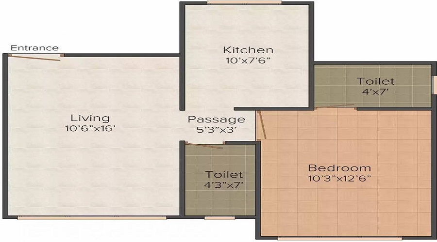Swaraj Homes Gulshan Park Floor Plan