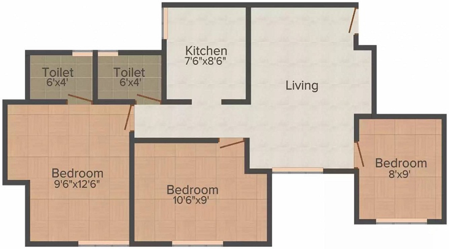 Romell Serenity Floor Plan