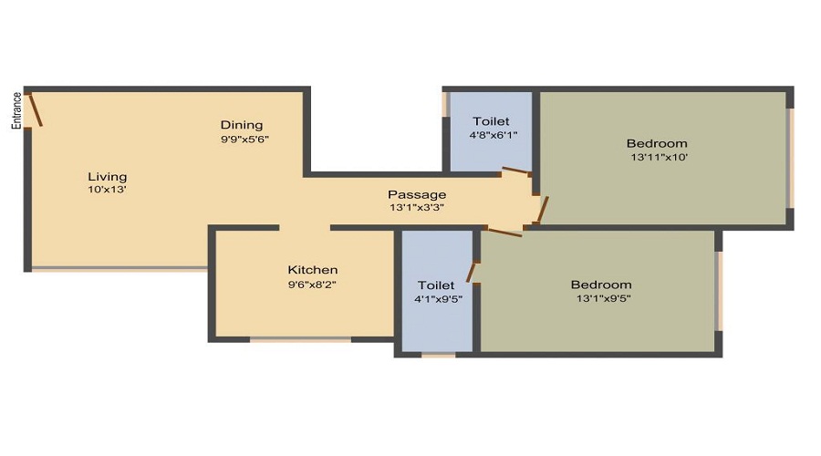 Romell Trimurti Floor Plan