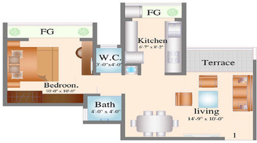 Navkar Estate City Phase 2 Floor Plan