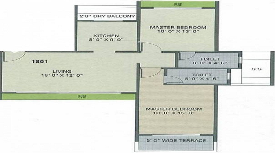 Seva Green Willows Villa Floor Plan