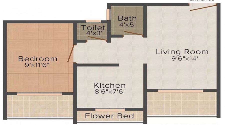 Sarah Garden View Floor Plan