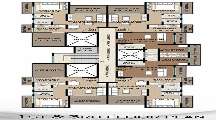 Aspire Park Floor Plan