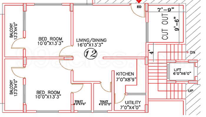 Deccan Group Arcade Floor Plan